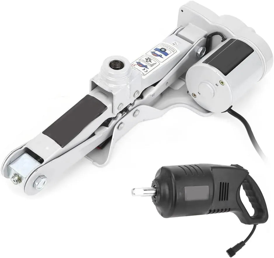 Cric hydraulique automobile – 3T, 41,9 cm, électrique, pour changement de roue et entretien du véhicule