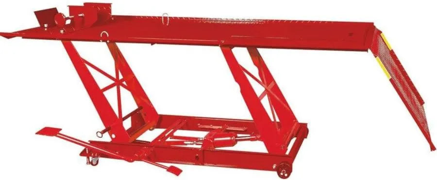 Table de levage hydraulique pour moto – hydraulique, pour entretien, réparation et utilisation en atelier