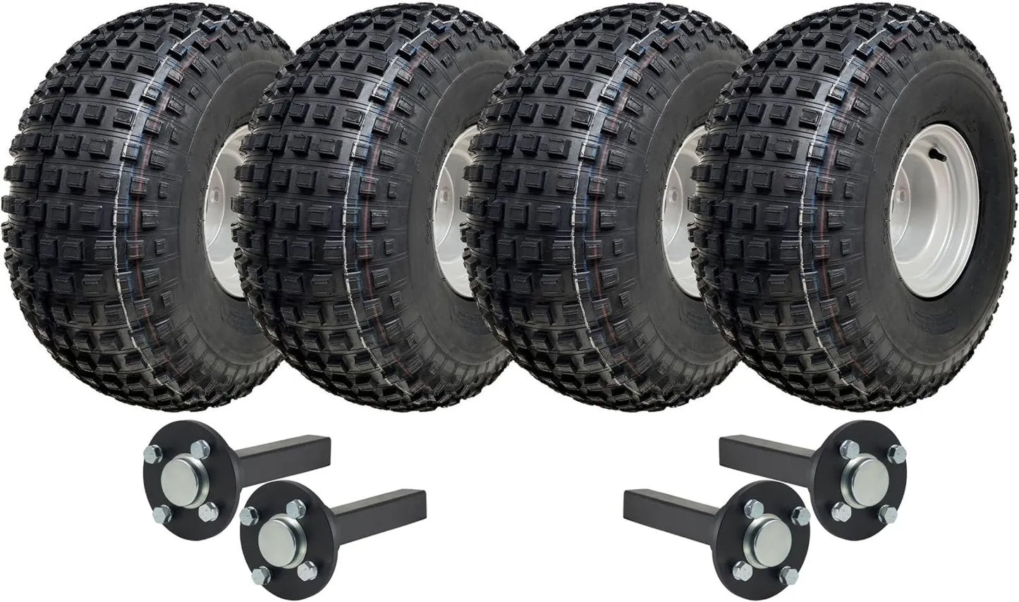 Parnells Kit de Remorque à Pneu ATV et quad – 22 x 11.00-8, pour ATV, UTV et quad