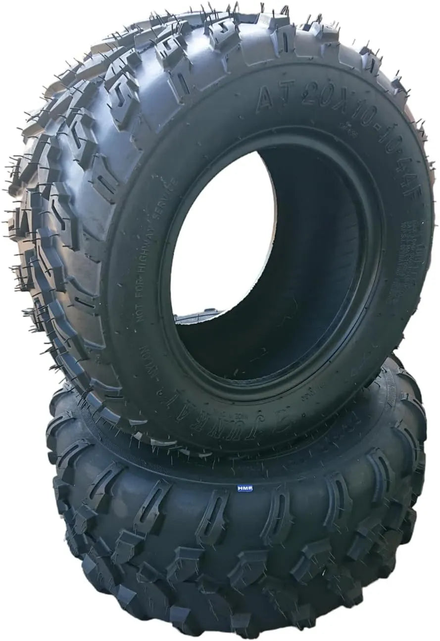 2x Pneu ATV et quad, 20 x 10-10, 6PR, pour ATV, UTV et quad