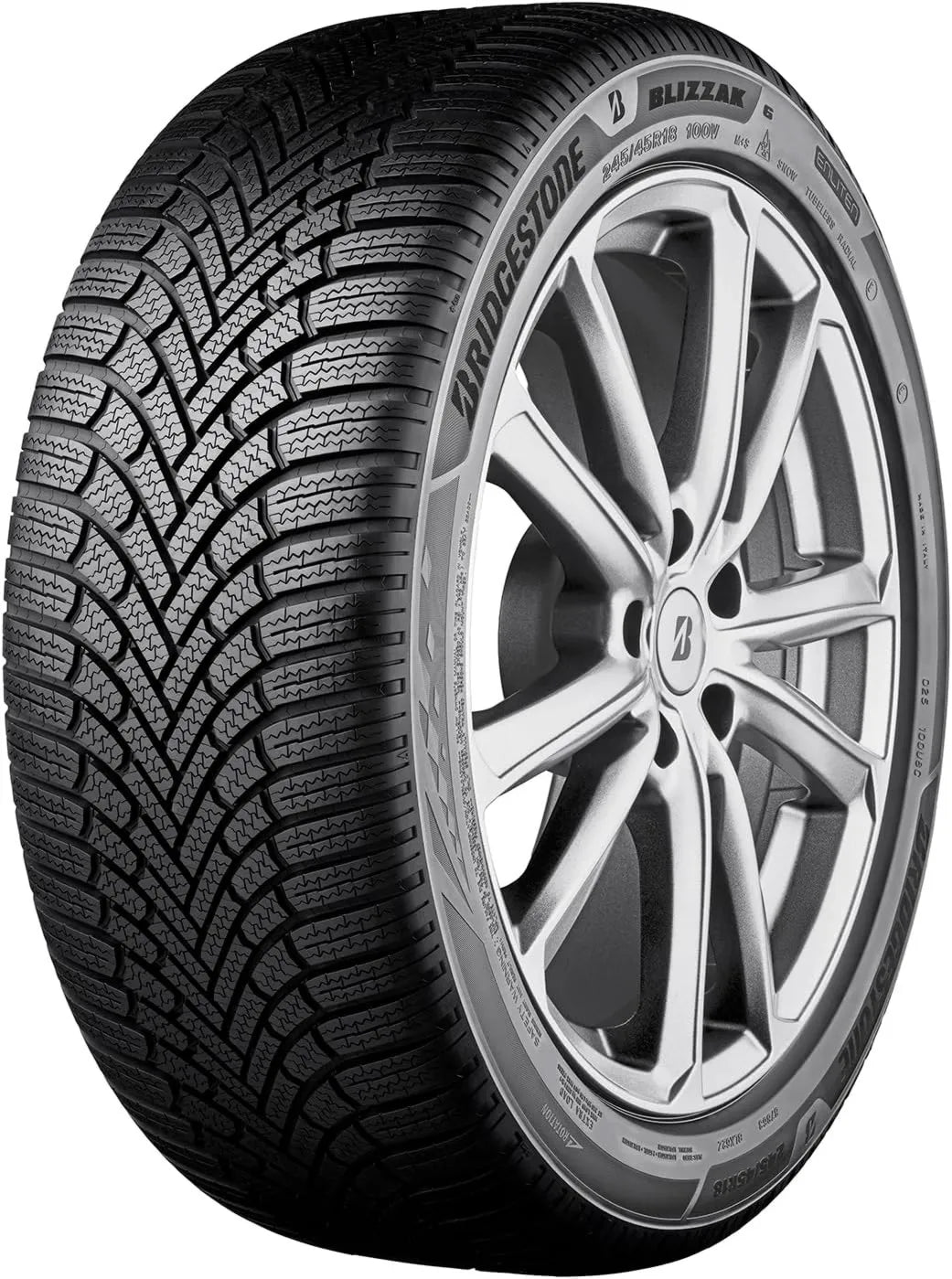 Bridgestone BLIZZAK 6 ENLITEN Pneu hiver pour SUV, 255/55 R19, 111W, renforcé XL, pour SUV et 4x4