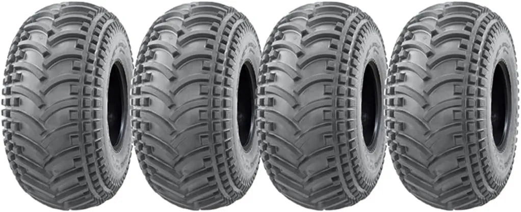 Parnells 4 Ensembles de de Remorque Pneu ATV et quad – 22 x 11.00-8, sans chambre à air, pour ATV, UTV et quad