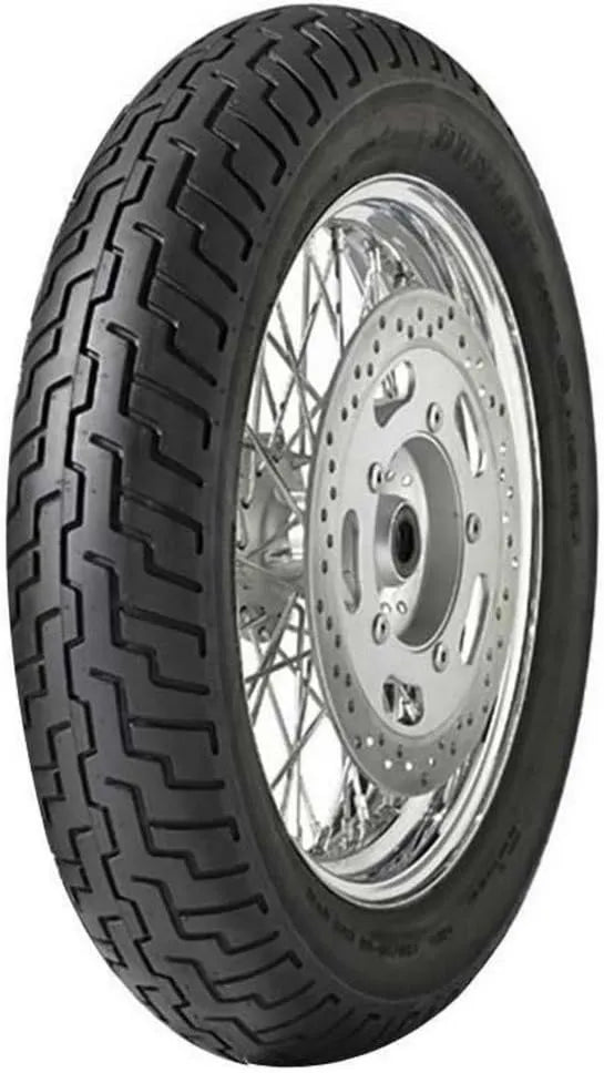 Dunlop D404 G - /R17 Pneu moto, 120/90-17, 64S, TT avec chambre, pour moto et scooter