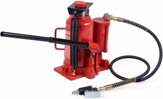 Cric hydraulique automobile, 20t, hydraulique, pneumatique, pour changement de roue et entretien du véhicule