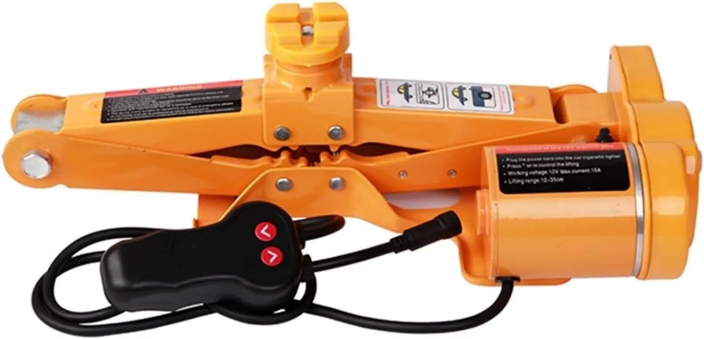 Cric hydraulique automobile – 12 V, 3T, 120-420mm, portable, électrique, pour changement de roue et entretien du véhicule