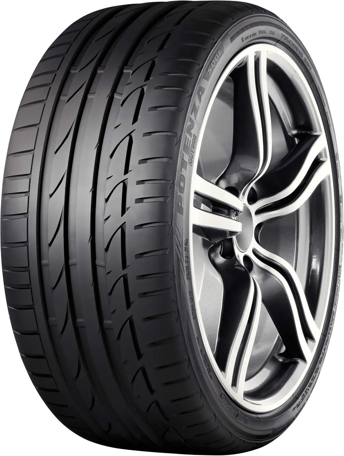 Bridgestone 2255017 94 W S001 -B/C/71 Pneu été pour voiture, pour voiture
