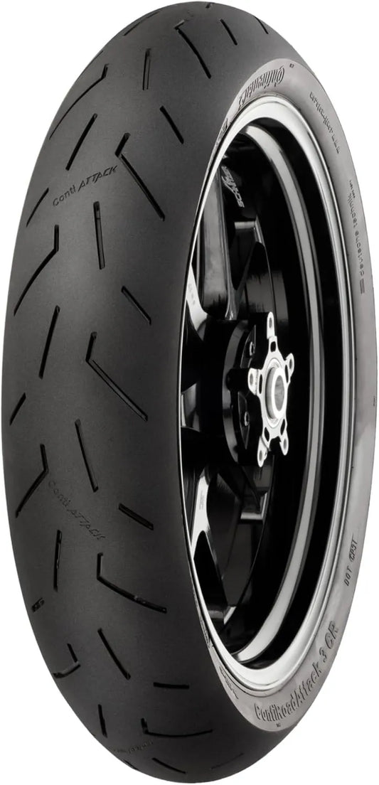 Continental CONTIROADATTACK 3 CLASSICRACING Pneu moto, 110 80 R18, 58V, TL sans chambre, pour moto et scooter
