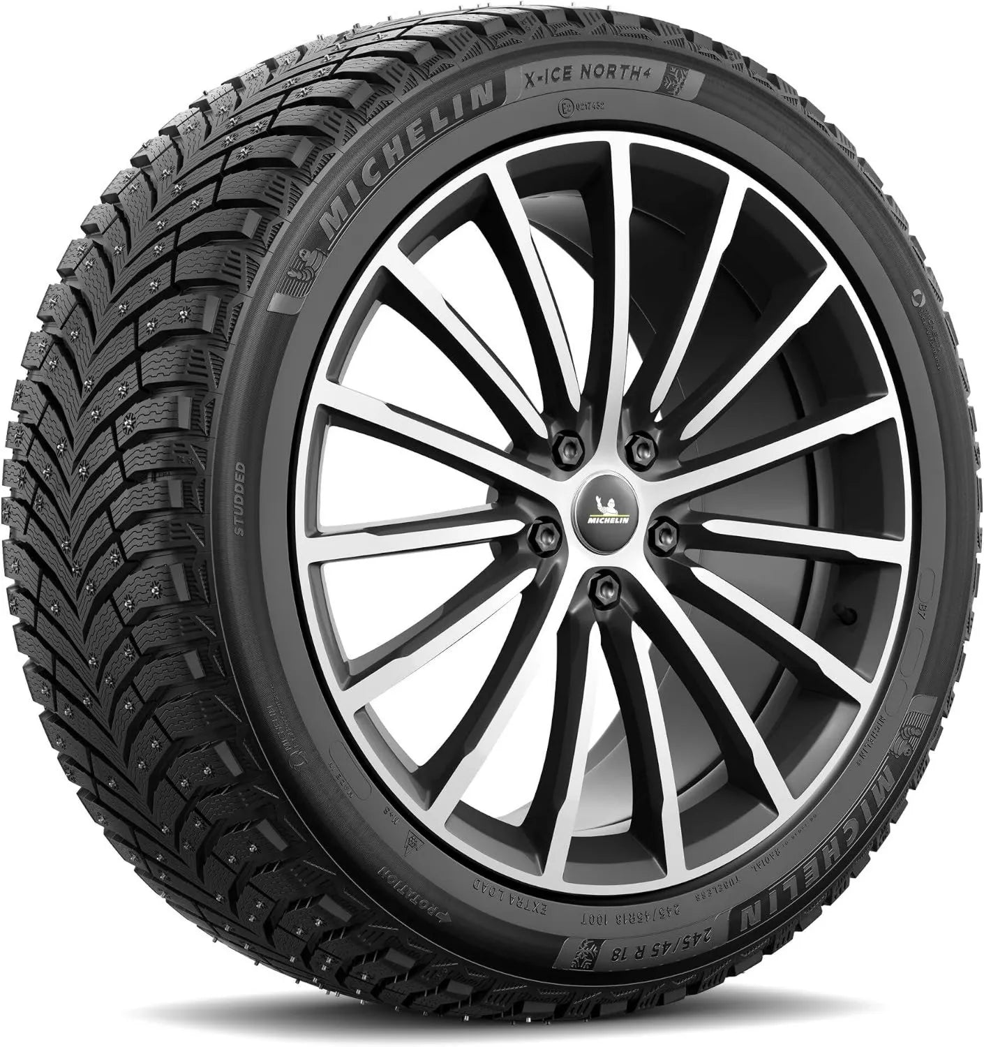 Michelin X-Ice North 4 Clouté Gomme automobile pour trajets quotidiens, 215/65 R16, 102T