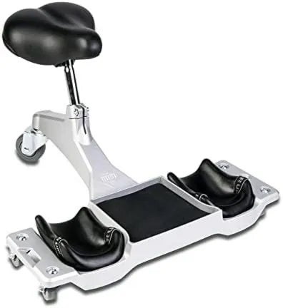Werkmax Rubi SR1 Siège roulant ergonomique pour travaux au, pour entretien, réparation et utilisation en atelier