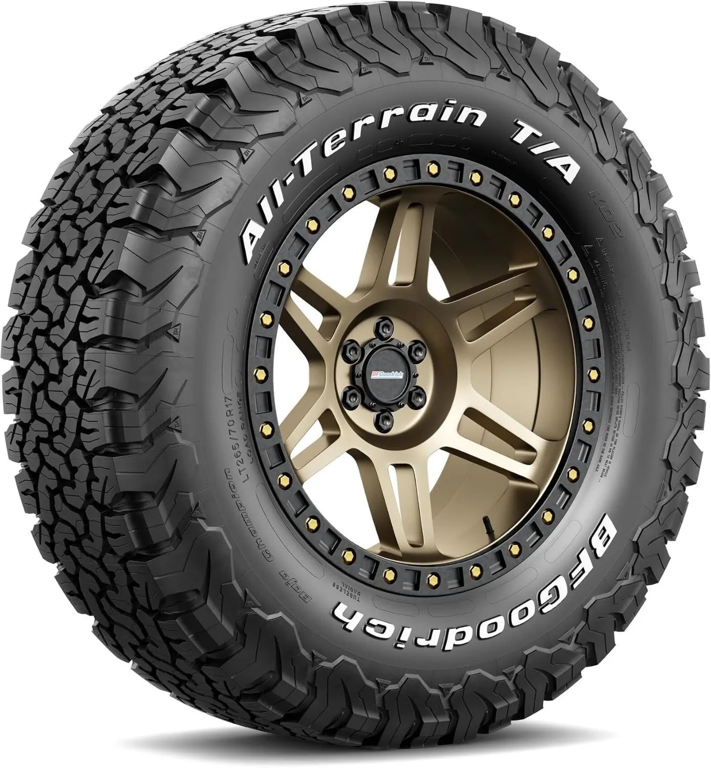 BF Goodrich All Terrain T/A KO2 M Gomme automobile pour trajets quotidiens, 245/65 R17, 111S