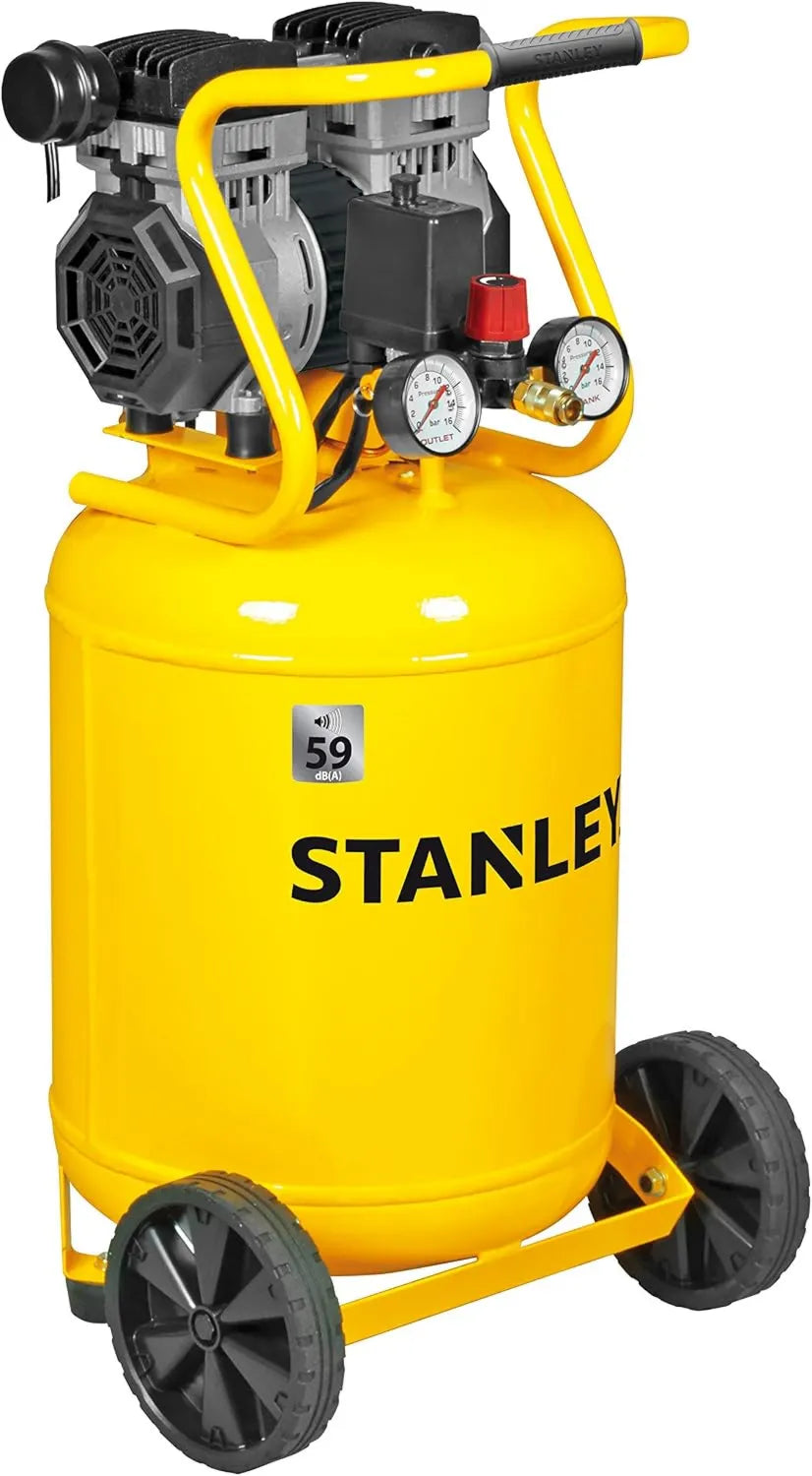 Stanley Compresseur d'air – silencieux, pour atelier, garage et travaux pneumatiques
