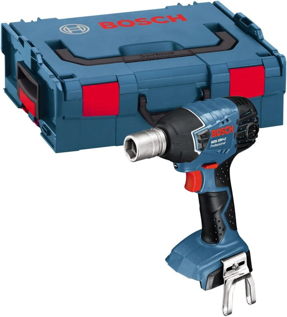 Bosch Boulonneuse à chocs, 18 V, 180 Nm, fonctionnement sur batterie, sans batterie, pour changement de roue et atelier