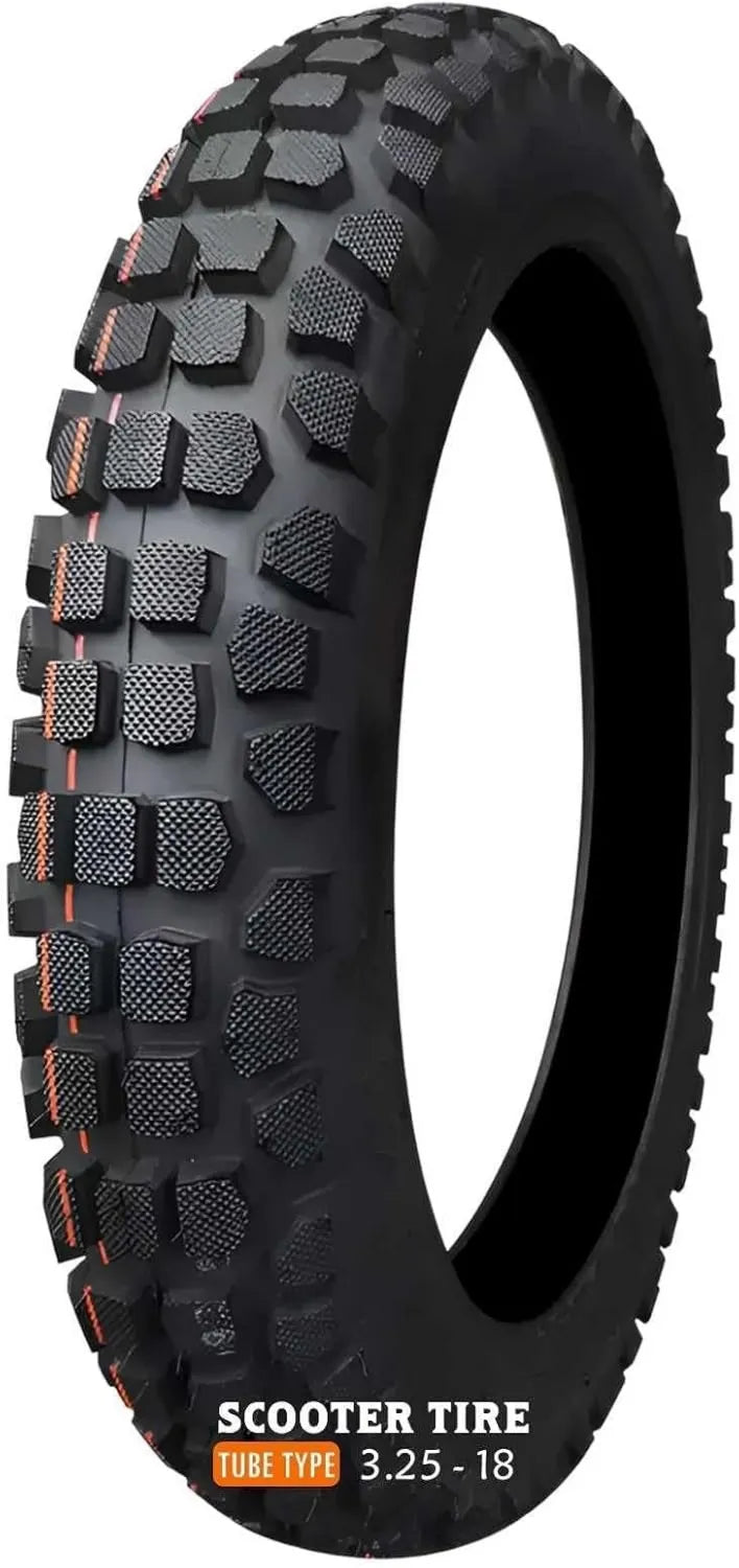 Pneu vélo – 3.25-18, pour roue avant, pour vélo, VAE ou VTT