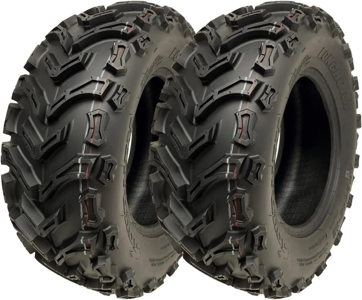 Wanda P3128 Lot de 2 pour Pneu ATV et quad, lot de 2, 24 x 8.00-12, 40J, pour ATV, UTV et quad