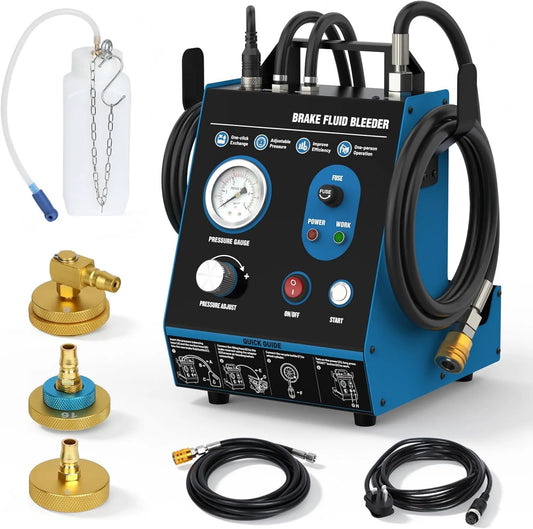 Purgeur électrique de frein, 220 V, pour vidange du liquide de frein et entretien
