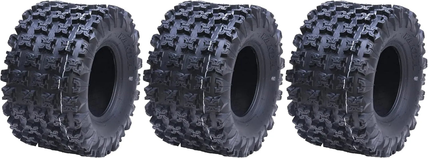 Pneu ATV et quad, lot de 3, 20 x 11.00-9, pour ATV, UTV et quad