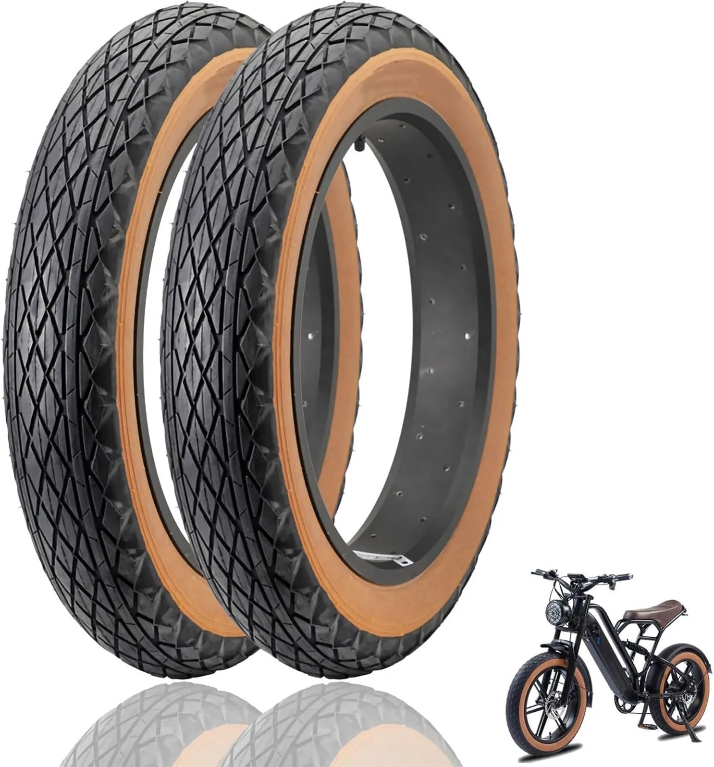 Pneu vélo, pliable, pour vélo, VAE ou VTT