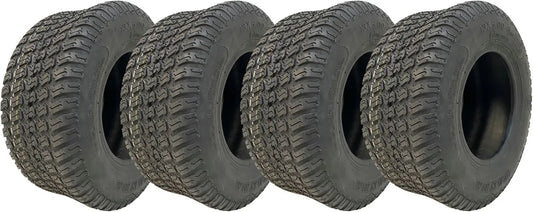 Parnells 4 Ensembles de de Pneu pour voiture – 13 x 5.00-6, sans chambre à air, pour voiture