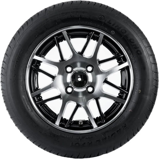 Stable Roue complète, 155/70 R13, ET30, 4x100, pour véhicule ou remorque