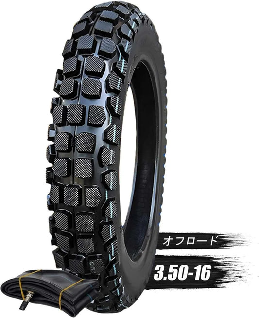 Pneu moto, 3.50-16, pour moto et scooter