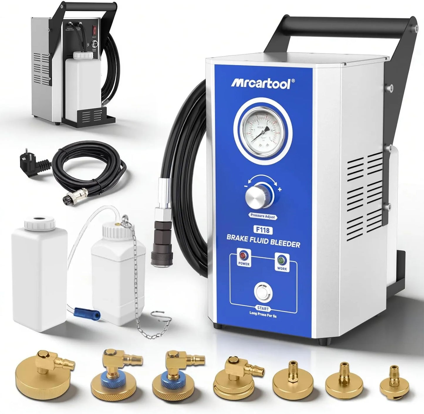 Purgeur électrique de frein – 110 V, 220 V, pour vidange du liquide de frein et entretien