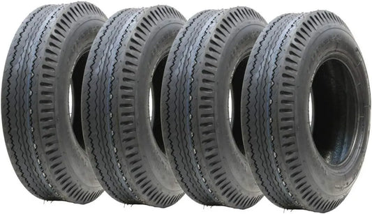 Parnells Lot de 4 pneus de remorque 4 Plis, 355 kg