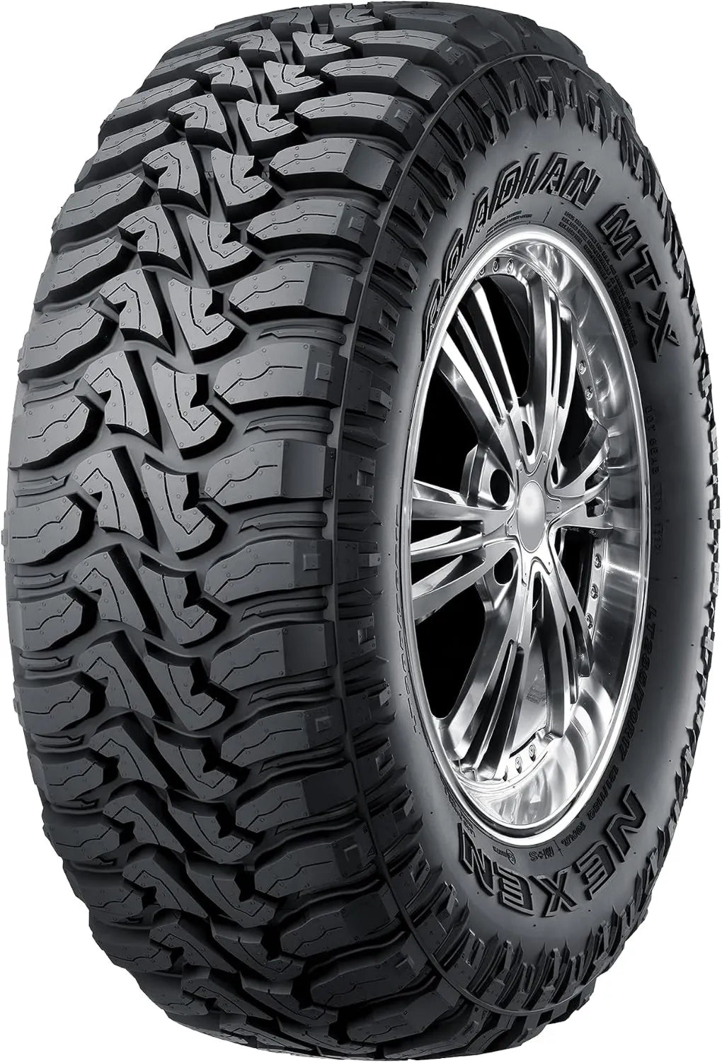 Nexen ROADIAN MTX RM7 Gomme 4x4 pour route et terrain, 255 75 R17, 111/108Q, M+S, 3PMSF, TL sans chambre, 6PR