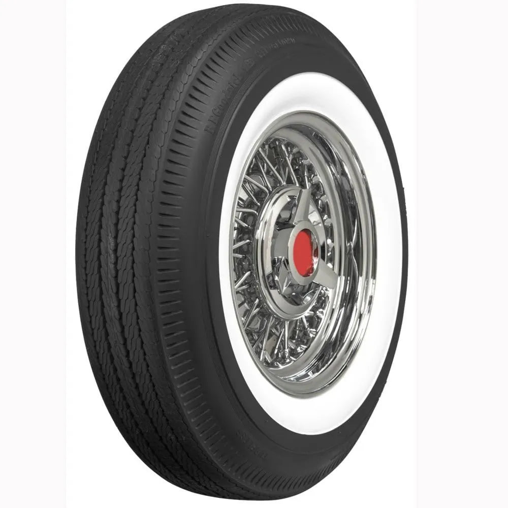 BFGoodrich Whitewall Banda Blanca 57MM Pneu pour voiture – 7.50-14, 96P, pour voiture