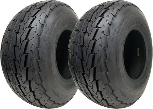 Lot de 2 de remorque Pneu pour remorque – lot de 2, 18,5 x 8,50-8, pour l'usage véhicule correspondant